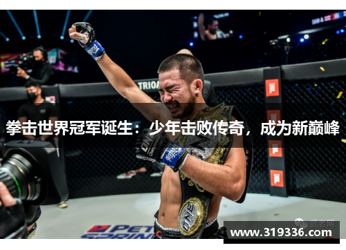 拳击世界冠军诞生：少年击败传奇，成为新巅峰